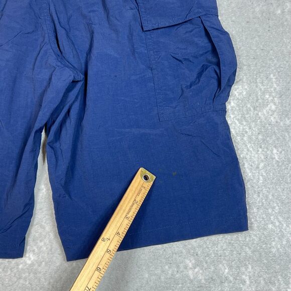 Ralph Lauren Polo Shorts Swimwear Size Medium Blue Board Swim Trunks Pony - Picture 11 of 12